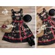 Miss Point Strawberry Pictorial Blouse Salopette JSK and One Piece(Reservation/2 Colours/Full Payment Without Shipping)